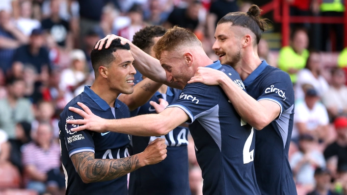 ottenham ended the season with a 3-0 win at Sheffield United (Barrington Coombs/PA)